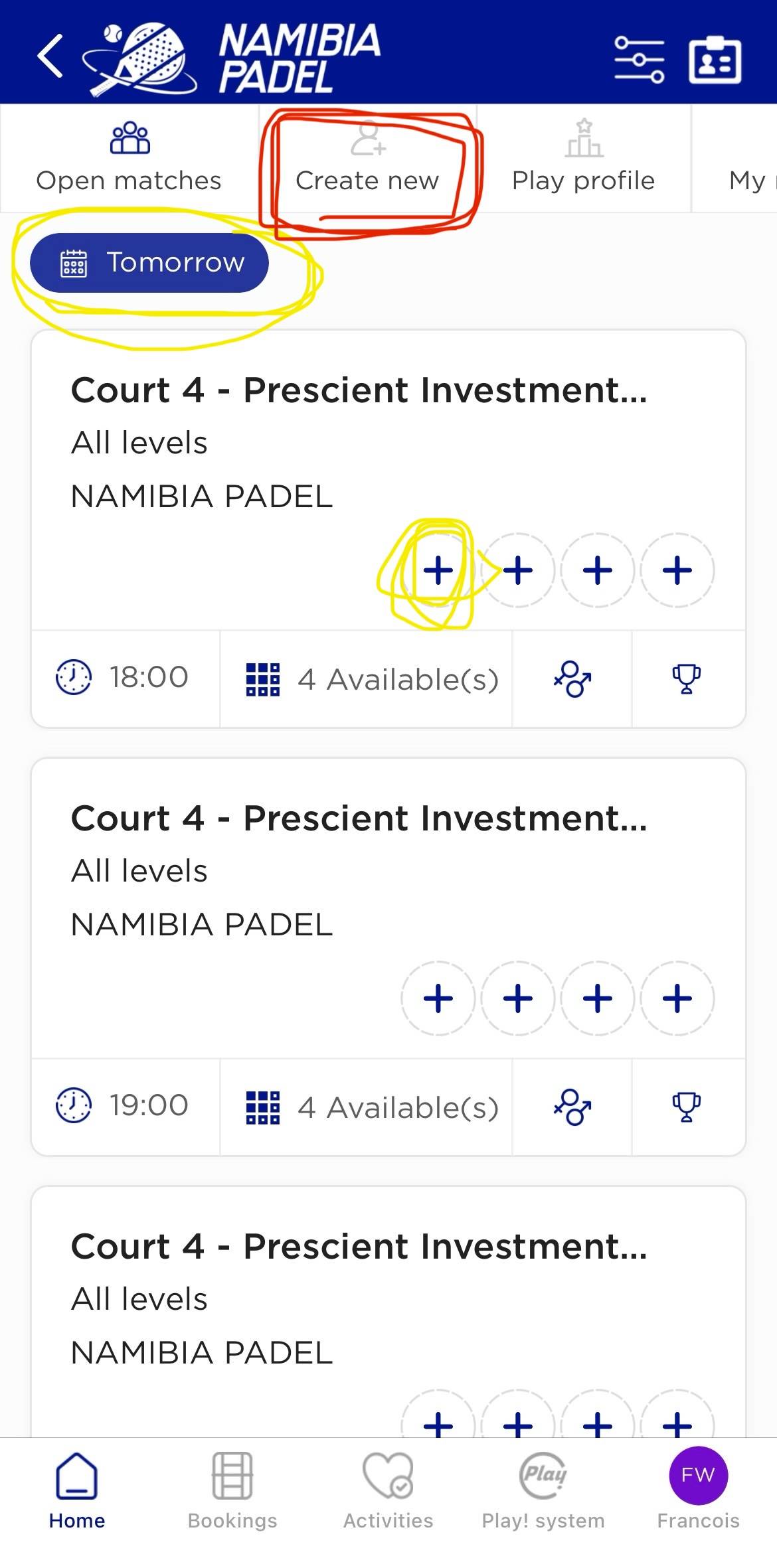 NAMIBIA PADEL